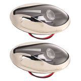 Deck Spotlight 7200K White Lighting DC12V 17W LED Lamp Beads  IP66 Waterproof Boat Transom Light for Yacht RV