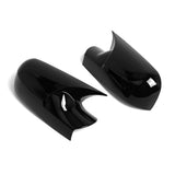 2pcs Side Door Wing Mirror Cover Cap Replacement for MEGANE 2002.11 - 2008.10 RENAULT SCENIC II
