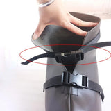 Injury Gypsum Protective Shoe Injured Fractured Leather Water Proof Plaster Wear Socks Foot Cover Care Supplies Black