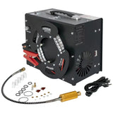 300bar 4500psi Fast Iation 12V Power Converter No Oil Hunting Snorkeg PCP Paintball Air Compressor For Gas Bottle