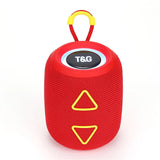 TG655 Portable Bluetooth Speaker Wireless Speakers LED 1200mAh Waterproof Mini Bass Column Boombox AUX TF BT Loudspeaker VS TG106 TG116 TG117 TG656