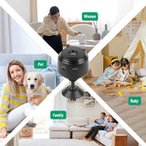 A9 WiFi Security Monitoring Wireless Video Mini Recorder Voice Camera Smart Home For Infants And P