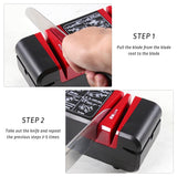 Professional Electric Knife Sener Kitchen Household Multi-Functional Manual Sening Stone For Most Type Knives