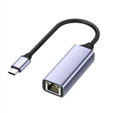 USB Ethernet Adapter USB3.0 PC Internet USB 1000Mbps Network Card RJ45 Type-C Gigabit 2.5G for Tablet Notebook