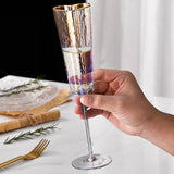 2 Pcs Creative Heart Shaped Glass Red White Wine Glasses Elegant Goblet Champagne Drinking Cup Household Valentine Gift