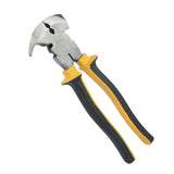10 Inch Garden Fence Pliers Parallel Jaws Soft Grip For Wire Cutters Fencing Hammer Tool CR-V' Steel Multi Purpose Tools