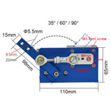 Reciprocating High Torque DIY 35/60/90 Degree Left And Right Swing Motor DC 12v24v Metal nism
