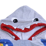 Hooded Kids Boys Girls Toddler Age 2 To 6 Years, 100% Cotton Soft Poncho Towel For Bath Beach And Pool, 23 X 24 I