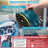Cordless Wood Grinder 6 Speed Orbital Sander 150mm Brushless Motor Wa Polishing Grinding Sanding hine