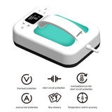Coobo Handheld Mini Press 7x5 Inch Portable Heat Transfer hine Adjustable Temperature deal for T-Shirts Bags