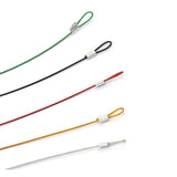 10Pcs Body Shell Clips R Pins Anti-Lost Rope For 1/10 1/8 Axial SCX10 Traxxas Trx4 Tamiya RC4WD HSP HPI RC Car