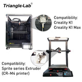 Trianglelab CHCB-OT Hotend Comaptible with Creality /Creality K1 Max/ CR-M4 Extruder Higher w Rate for 8 Nozzle