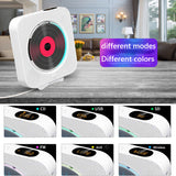 Wall mounted music with IR remote control FM portable Bluetooth speaker stereo 3.5mm CD player LED screen