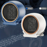 1pc Electric Desktop Heater Small Heater With Heating And Fan Modes Portable Electric Space Heater & Electric Room Space Heaters Fan Heater For Home Office Fall Winter Essential Back To School Supplies