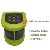 Newest P119 Replacement Power Tools Accessories for Ryobi Ni-Cd Ni-Mh Li-ion 12V 14.4V 18V 20V Battery Charger