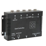 4 Channel Video Splitter Image Switch Parking Camera Video Switch DC12V 24V Multiple Protection Universal for RV for Truck