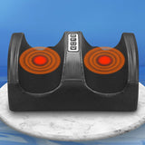 Electric Foot Massager with Shiatsu, Health Care Therapy, Relaxation. Infrared Heating, Body Massager. Heat Deep Muscles, Kneading Roller. Salud.