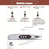 3-in-1 Acupuncture Pen Set - Electronic Therapy, Energy Pulse Massage, USB Rechargeable