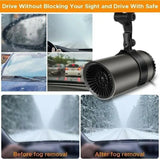 12V Car Heating Coog Fan Window Windshield Deing Defrosting Heater Frost Snow Fog Removal hine Auto Accessories