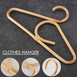 Rattan Style Garments Organizer Rack Children Kids Room Decoration Hanger for Clothes