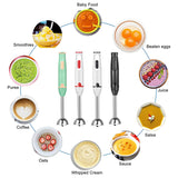 Immersion Hand Blender Electric Vegetable Grinder Handheld Stick Mixer For Smoothies Sauces Baby Food Soups