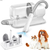 Pet Grooming Kit with 2.3L Capacity Larger Dust Cup and Dog Brush. Vacuum Cleaner for Pet Hair.
