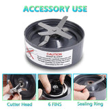 Blender Replacement Parts for Blenders 600W/900W/PRO - Extractor Blade 32Oz & 24Oz Huge Cups