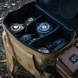 20L Outdoor Camping Tank Storage Large Capacity Ground Nail Tool Gas Canister Picnic Cookware Utensils Kit Bag