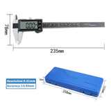 0-150mm Stainless Steel HD Full Screen Electronic Digital Large screen display Vernier Caliper precise measurement tool