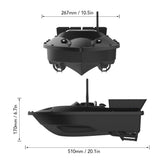 D13C Wireless Control Bait Boat Fishing Feeder Fish Finder Device 430-540 yards Remote Range EU plug