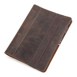 A4 Business Loose-leaf Detachable Book Binder Tabs Notepad Thick Brown Portable Leather Notebook Cover