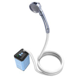 Portable Electric Pump Outdoor Rechargeable Battery Powered Shower for Camping Hiking Backpacking Travel Beach