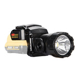 280LM Flashlight for 10.8V 12V Li-ion Battery Portable LED Light Work with 360 Degree Pivoting Head Handheld Spotlight