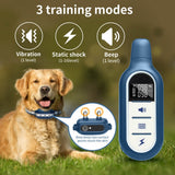 3300ft Pet Training Collar Remote Control Barking Stopper Vibration Electric Shock Dog Trainer IPX7 Waterproof