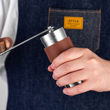 1pc, Portable Manual Coffee Grinder Portable Hand Coffee Machine 304 Stainless Steel Bean Grinder Manual Grinde