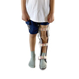 Medical Children's Adjustable Knee Fixation Brace Joint leg Orthotics Support Protector Stabilizer Fracture Fix Rehabilitation