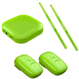 Electric Professional Electronic Virtual Air Drum with Drumsticks and Pedals - for Beginners, Children, Adults