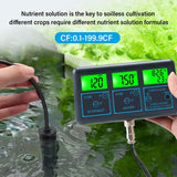 Tuya Wifi 7 In 1 Quality Tester Multi-Parameter Water Analyzer Digital PH/ORP/EC/Temperature Monitor Meter