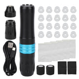 Cordless Battery Tattoo Pen Connector Tattoo Machine Pen Set 2000mAh Lithium Battery Replacement Handle for Artists