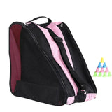 Portable Roller Bags Breathable Ski Sports Shoulder Ine Skate Bag for Adult Kid Ice Hockey Skates