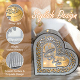 Personalized Rustic Wedding Decorations for Reception Ceremony Memory Keepsake Wooden Card Box