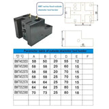 BMT65 Turning milg compound fixed U drilg and boring outer diameter end CNC tool holder