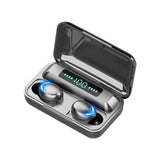 F9 Wireless Earphones Bluetooth 5.0 TWS LED Dislpaly Binaural Headset Waterproof HD Calling CVC 8.0 Noise Reduction Headphones