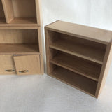 1:12 Dollhouse Miniature Multifunction DIY Mini Cabinet Furniture Decorative Accessories