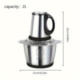 1pc, Multi Functional Meat Grinder, Household Electric Shredder, Meat Filling Processor, Electric Processor, Auxiliary Food Machine,