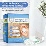 60 Sheets Baby Stickers Waterproof Disposable Ultra Thin Polyethylene Multifunctional Adhesive Ear Patch