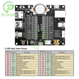 Data Detection USB Cable Tester Short Circuit On-Off Switching with LED indicator for iOS Android Test Board