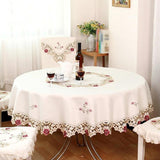 Round Tablecloth Art Household round tablecloth waterproof Europe Tablecloths on table dinning wer Fabric dust cover new year