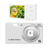 2.7 Inches HD Video 4K 56MP Auto Focus 56 Million Pixel 20X Digital Zoom Camera Reusable Durable