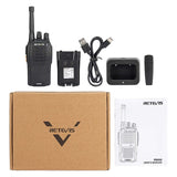 RB668 Black PMR License Free Commercial Machine [Euro 16CH/Type-C Charging]